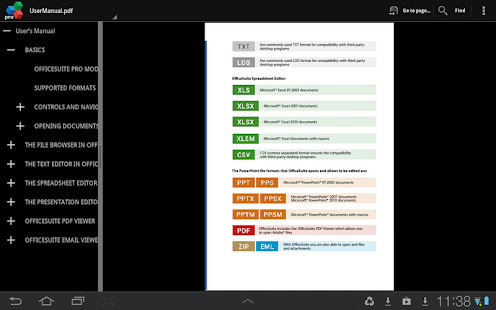 OfficeSuite Pro 7 (PDF & HD) - screenshot thumbnail