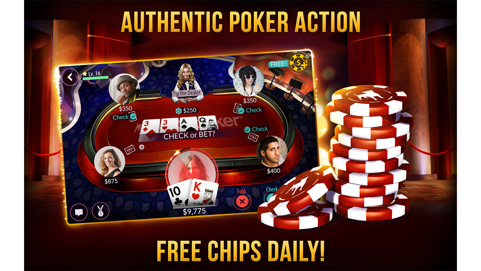 Zynga Poker – Texas Holdem - screenshot