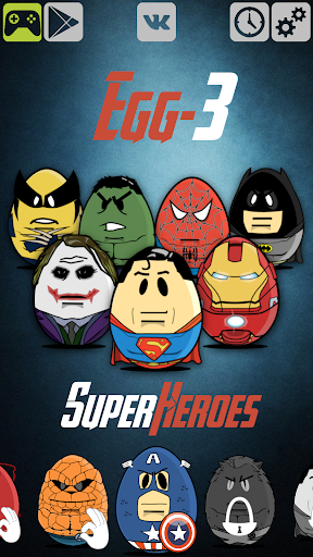 Egg-3 Superheroes