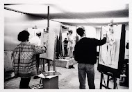 Modeltekenen aan de Academie voor Beeldende Kunsten Ruudt Wackers