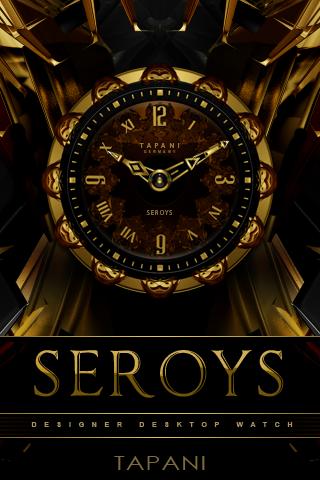 SEROYS Luxury Clock Widget