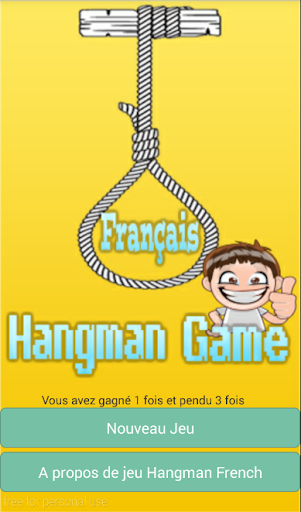 Hangman French Game