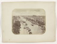 Willemskade en Kampong Baroe langs de Kali Mas te Soerabaja