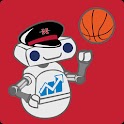 NICH Football & Basketball logo