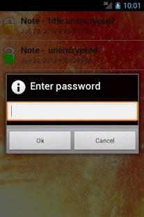 Secure Notes Screenshots 1