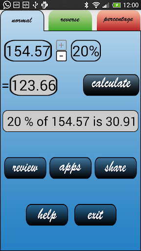 Percentage VAT Calculator PRO
