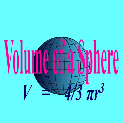 Animated Volume of a sphere