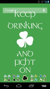 Free Download Shamrocks for ADW, APEX, NOVA APK for Android