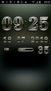 SENTIMEN Digital Clock Widget Screen 3