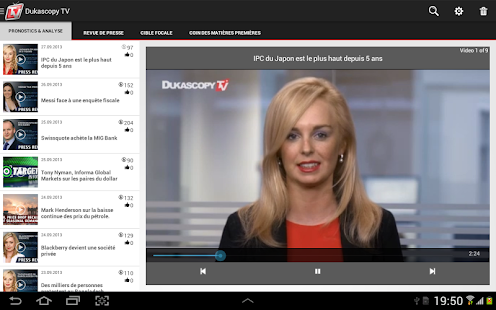 Dukascopy TV Screenshots 9