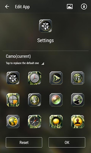 【免費個人化App】(FREE) Camo GO Launcher Theme-APP點子