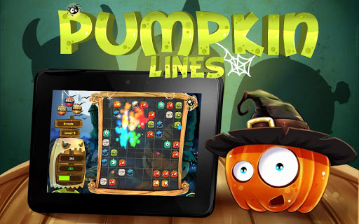 【免費棋類遊戲App】Pumpkin Lines Deluxe-APP點子