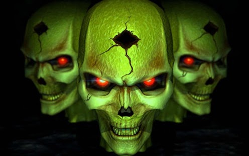 Free Download 3D Horror Skull  HD Wallpapers APK for Android