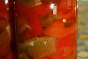 Luscious Pickled Peppers