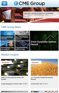 CME Group Mobile Screenshots 0