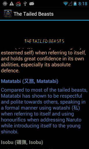 The Tailed Beasts