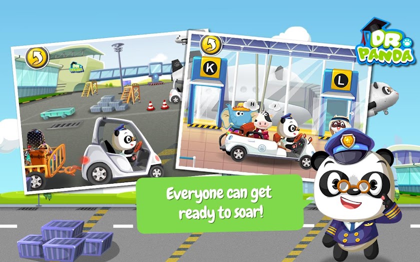 Dr. Pandas Airport Screen 3