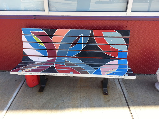 Frank Stella Art Bench