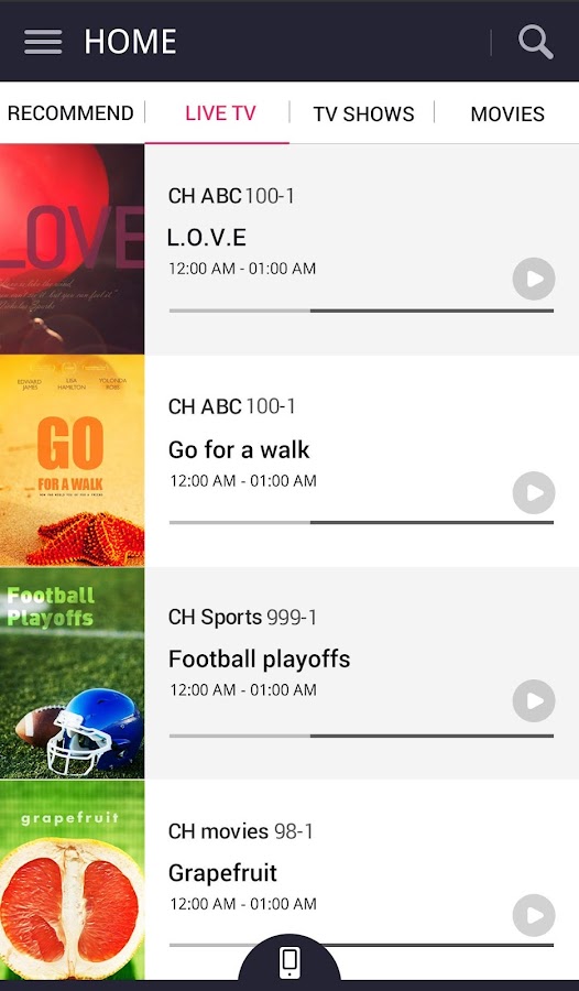 LG TV Plus app (Android - sorry) - anyone get it working? - webOS