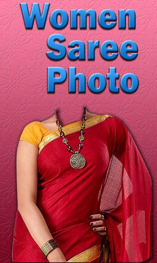Woman Saree Photo Montage