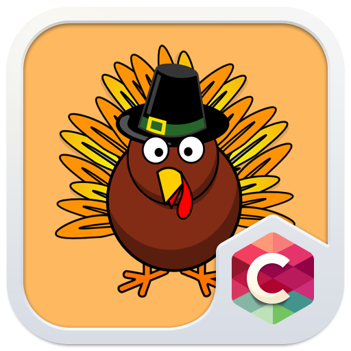 Happy Thanksgiving Day Theme 個人化 App LOGO-APP開箱王