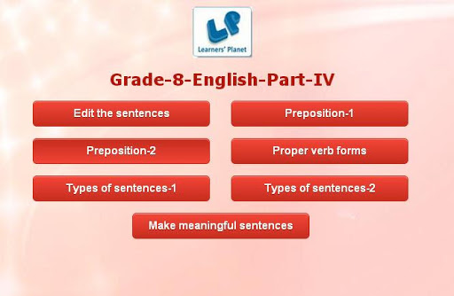 【免費教育App】Grade-8-English-Part-4-APP點子