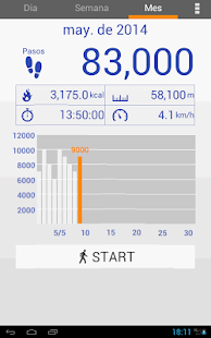  Podómetro: miniatura de captura de pantalla  