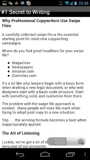 【免費書籍App】Copywriting Tips-APP點子