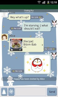 Free Download Kakao Talk Theme]Pandi's X-mas APK for PC