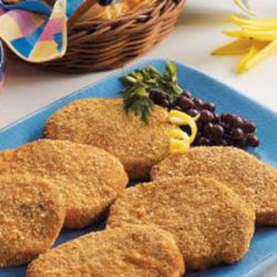pork breaded pork chops of  bread flakes chops loin crumbs taste corn  dijon pepper chops  home and baked pork