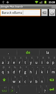 Google Plus Search - screenshot thumbnail