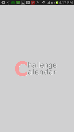 Challenge Calendar 目標日曆