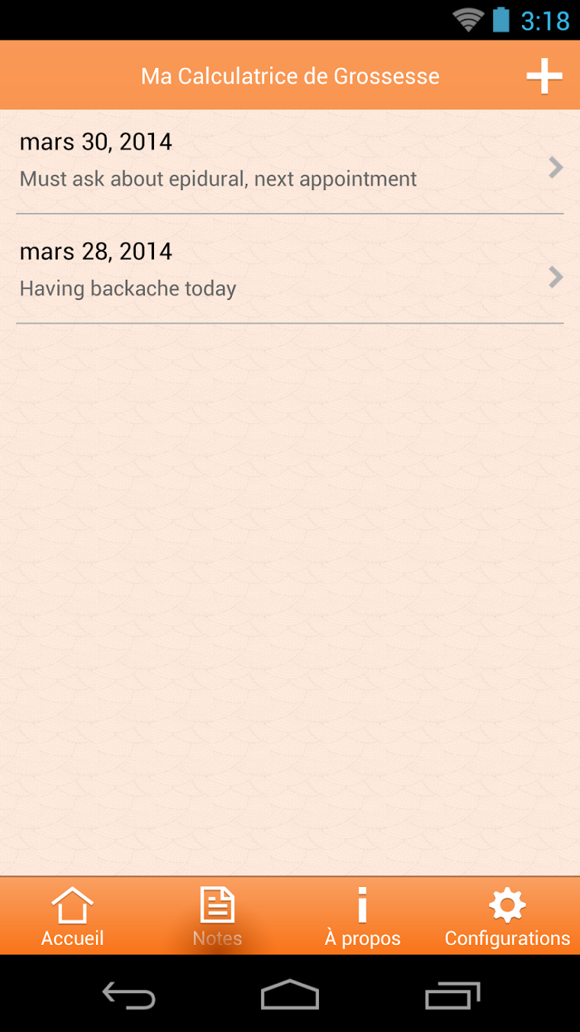 Ma Calculatrice de Grossesse Screen 3