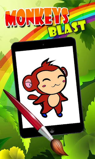 Monkeys Coloring Blast