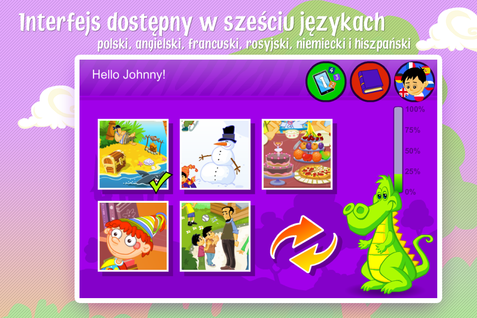 Android application My First English Words 4 screenshort