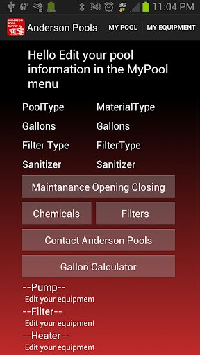 【免費生產應用App】Anderson Pools-APP點子