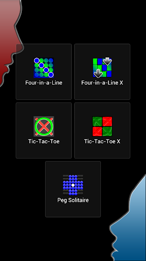 Face2Face:TicTacToe 4-in-a-row