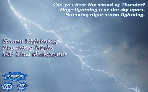 【免費個人化App】Storm Lightning Stunning Night-APP點子