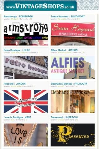 【免費購物App】Vintage Shops UK-APP點子