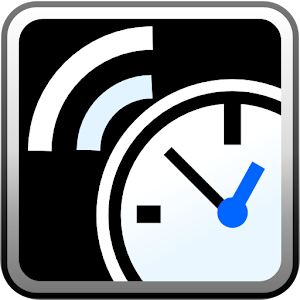 大きな文字の時計 logo