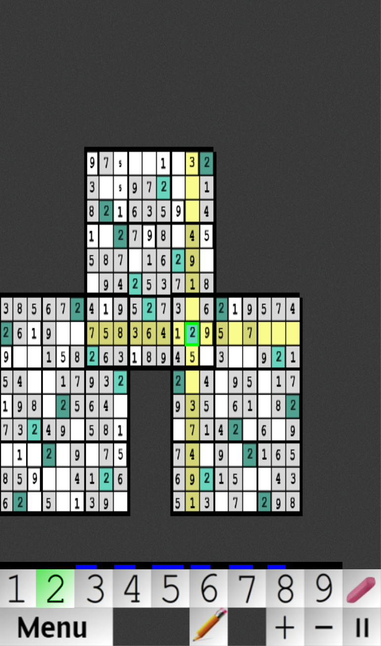 Samurai Sudoku Multiboard 2 Screen 3