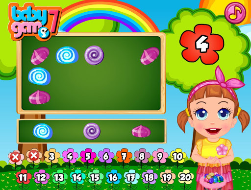 【免費益智App】Baby Candy Counting-Kids Math-APP點子