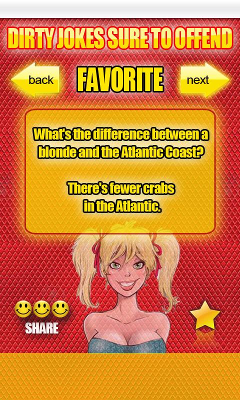 number games sms Dumb Blonde Cry the Apps Android Jokes Download I Dirty On