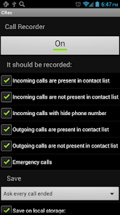 Free Download CRec (Call Recorder) APK