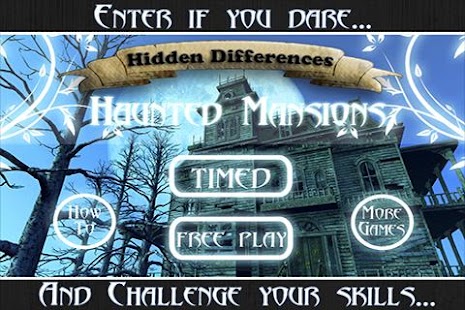 Hidden Objects Haunted Mansion