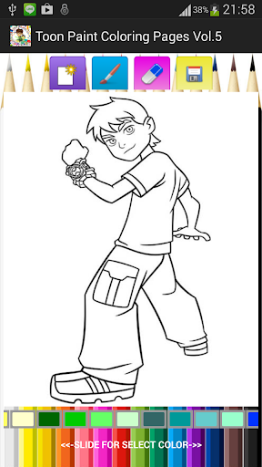 Toon Paint Coloring Pages V.5