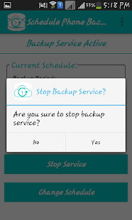 Schedule Phone Backup Screenshots 6