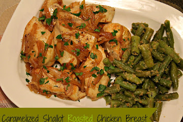 Caramelized Shallot Roasted Chicken Breast