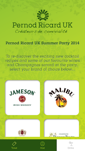 【免費娛樂App】Pernod Ricard UK Summer Party-APP點子