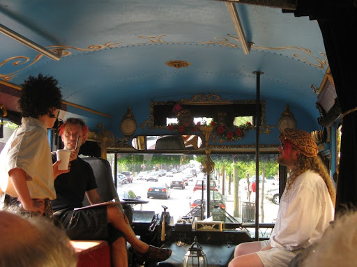 Inside the LaZoom Tour Bus
